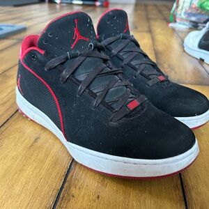 Red & Black Air Jordans